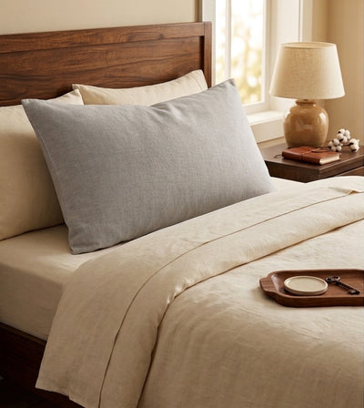 Hypoallergenic Silk Pillowcase - Ivory