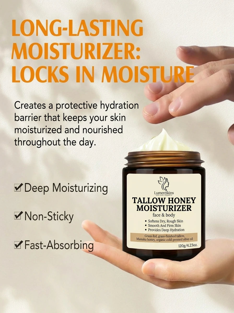 Grass-Fed Tallow Balm — Soothing Skin Balm for Dry, Itchy Skin