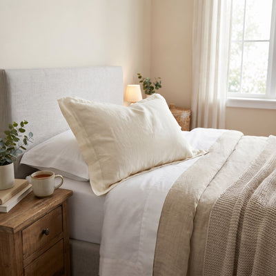 Hypoallergenic Silk Pillowcase - Ivory